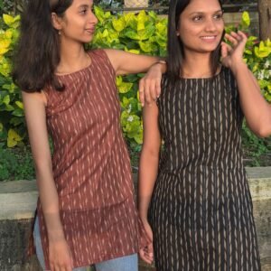 eterna long dress black